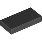 LEGO-Black-Tile-1-x-2-with-Groove-3069b-306926