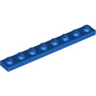 LEGO-Blue-Plate-1-x-8-3460-346023