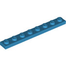 LEGO-Dark-Azure-Plate-1-x-8-3460-6210227