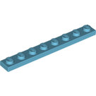 LEGO-Medium-Azure-Plate-1-x-8-3460-6074793