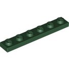 LEGO-Dark-Green-Plate-1-x-6-3666-4245566