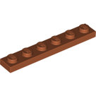 LEGO-Dark-Orange-Plate-1-x-6-3666-6253418