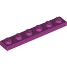 LEGO-Magenta-Plate-1-x-6-3666-4654105