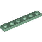 LEGO-Sand-Green-Plate-1-x-6-3666-6099187