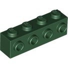 LEGO-Dark-Green-Brick-Modified-1-x-4-with-4-Studs-on-1-Side-30414-4245573