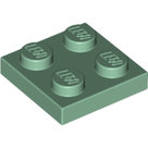 LEGO-Sand-Green-Plate-2-x-2-3022-6186823