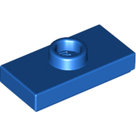 LEGO-Blue-Plate-Modified-1-x-2-with-1-Stud-with-Groove-and-Bottom-Stud-Holder-(Jumper)-15573-6092582