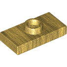 LEGO-Pearl-Gold-Plate-Modified-1-x-2-with-1-Stud-with-Groove-and-Bottom-Stud-Holder-(Jumper)-15573-6092594