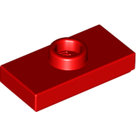 LEGO-Red-Plate-Modified-1-x-2-with-1-Stud-with-Groove-and-Bottom-Stud-Holder-(Jumper)-15573-6092565