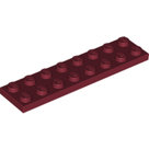 LEGO-Dark-Red-Plate-2-x-8-3034-6152321
