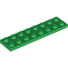 LEGO-Green-Plate-2-x-8-3034-303428