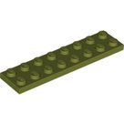 LEGO-Olive-Green-Plate-2-x-8-3034-6073988