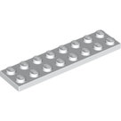 LEGO-White-Plate-2-x-8-3034-303401