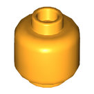 LEGO-Bright-Light-Orange-Minifigure-Head-(Plain)-Hollow-Stud-3626c-6201587