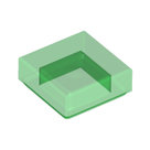 LEGO-Trans-Green-Tile-1-x-1-with-Groove-(3070)-3070b-6254249