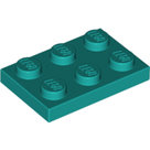 LEGO-Dark-Turquoise-Plate-2-x-3-3021-6249417