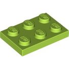 LEGO-Lime-Plate-2-x-3-3021-4210215