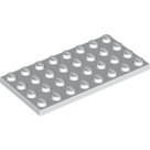 LEGO-White-Plate-4-x-8-3035-303501