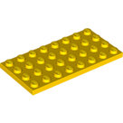 LEGO-Yellow-Plate-4-x-8-3035-303524