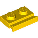 LEGO-Yellow-Plate-Modified-1-x-2-with-Door-Rail-32028-4141630