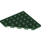 LEGO-Dark-Green-Wedge-Plate-6-x-6-Cut-Corner-6106-6003332