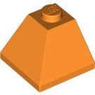 LEGO-Orange-Slope-45-2-x-2-Double-Convex-3045-4593330