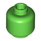 LEGO-Bright-Green-Minifigure-Head-(Plain)-Hollow-Stud-3626c-4159051