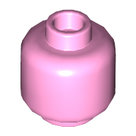 LEGO-Bright-Pink-Minifigure-Head-(Plain)-Hollow-Stud-3626c-6229128