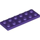 LEGO-Dark-Purple-Plate-2-x-6-3795-4223712