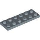 LEGO-Sand-Blue-Plate-2-x-6-3795-4153430