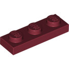 LEGO-Dark-Red-Plate-1-x-3-3623-4539076