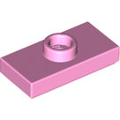 LEGO-Bright-Pink-Plate-Modified-1-x-2-with-1-Stud-with-Groove-and-Bottom-Stud-Holder-(Jumper)-15573-6264994