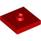 LEGO-Red-Plate-Modified-2-x-2-with-Groove-and-1-Stud-in-Center-(Jumper)-87580-4581308