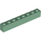 LEGO-Sand-Green-Brick-1-x-8-3008-4521949