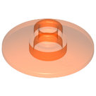 LEGO-Trans-Neon-Orange-Dish-2-x-2-Inverted-(Radar)-4740-3006347