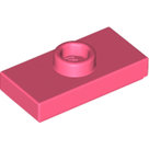 LEGO-Coral-Plate-Modified-1-x-2-with-1-Stud-with-Groove-and-Bottom-Stud-Holder-(Jumper)-15573-6331823