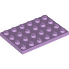 LEGO-Lavender-Plate-4-x-6-3032-6334052