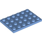 LEGO-Medium-Blue-Plate-4-x-6-3032-6223032