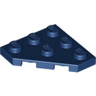 LEGO-Dark-Blue-Wedge-Plate-3-x-3-Cut-Corner-2450-6110050
