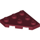 LEGO-Dark-Red-Wedge-Plate-3-x-3-Cut-Corner-2450-4539064