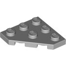LEGO-Light-Bluish-Gray-Wedge-Plate-3-x-3-Cut-Corner-2450-4211361