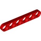 LEGO-Red-Technic-Liftarm-Thin-1-x-6-32063-4118833