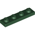 LEGO-Dark-Green-Plate-1-x-4-3710-6020923