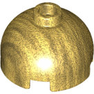LEGO-Pearl-Gold-Brick-Round-2-x-2-Dome-Top-Hollow-Stud-with-Bottom-Axle-Holder-x-Shape-+-Orientation-553c-4569316