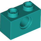 LEGO-Dark-Turquoise-Technic-Brick-1-x-2-with-Hole-3700-6345402