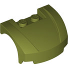 LEGO-Olive-Green-Vehicle-Mudguard-3-x-4-x-1-2-3-Curved-Front-98835-6151271