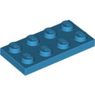 LEGO-Dark-Azure-Plate-2-x-4-3020-6210675