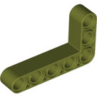 LEGO-Olive-Green-Technic-Liftarm-Modified-Bent-Thick-L-Shape-3-x-5-32526-6278093