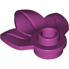 LEGO-Magenta-Plant-Plate-Round-1-x-1-with-3-Leaves-32607-6375929