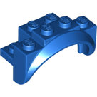LEGO-Blue-Vehicle-Mudguard-4-x-2-1-2-x-2-with-Arch-Round-Solid-Studs-and-Rounded-Legs-35789-6219820